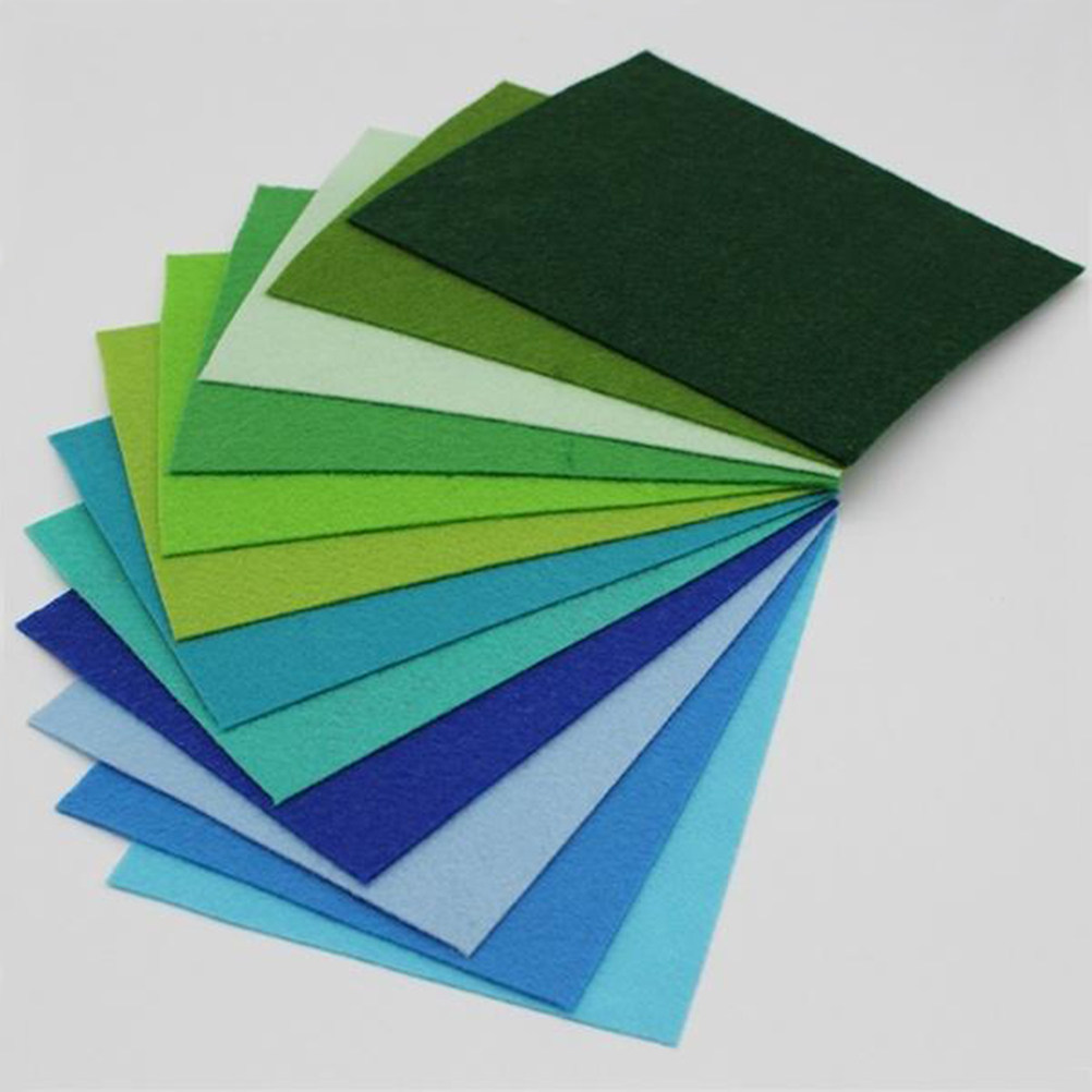 Sewing Thread In Textile - 40 stuks, veelkleurige, niet-geweven viltplaten van